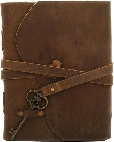 Leather Vintage Journal Retro Travel Diary an Exclusive Handmade Paper