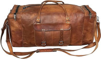 Pure Leather Duffle Bag | Full Grain Leather |