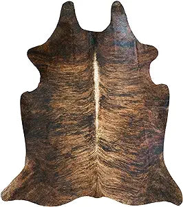 Genuine Cowhide Rug: Hand-Picked & Authentic Real Cowhide Rug