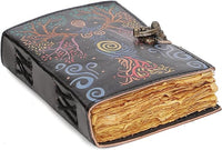 Blank Spell Book Of Shadows Journal With Lock Clasp