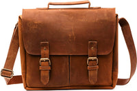 leather messenger bag women leather laptop crossbody bag