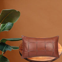 Leather Pillow Cover - Sofa Cushion Case