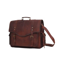 Leather Messenger Bag men women Laptop Bag