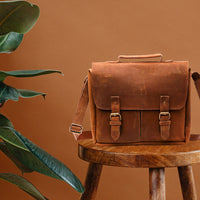 leather messenger bag women leather laptop crossbody bag