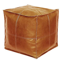 Pouf Ottoman, Unstuffed Pouf Cover