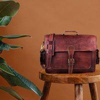 Leather Laptop Bag For Men